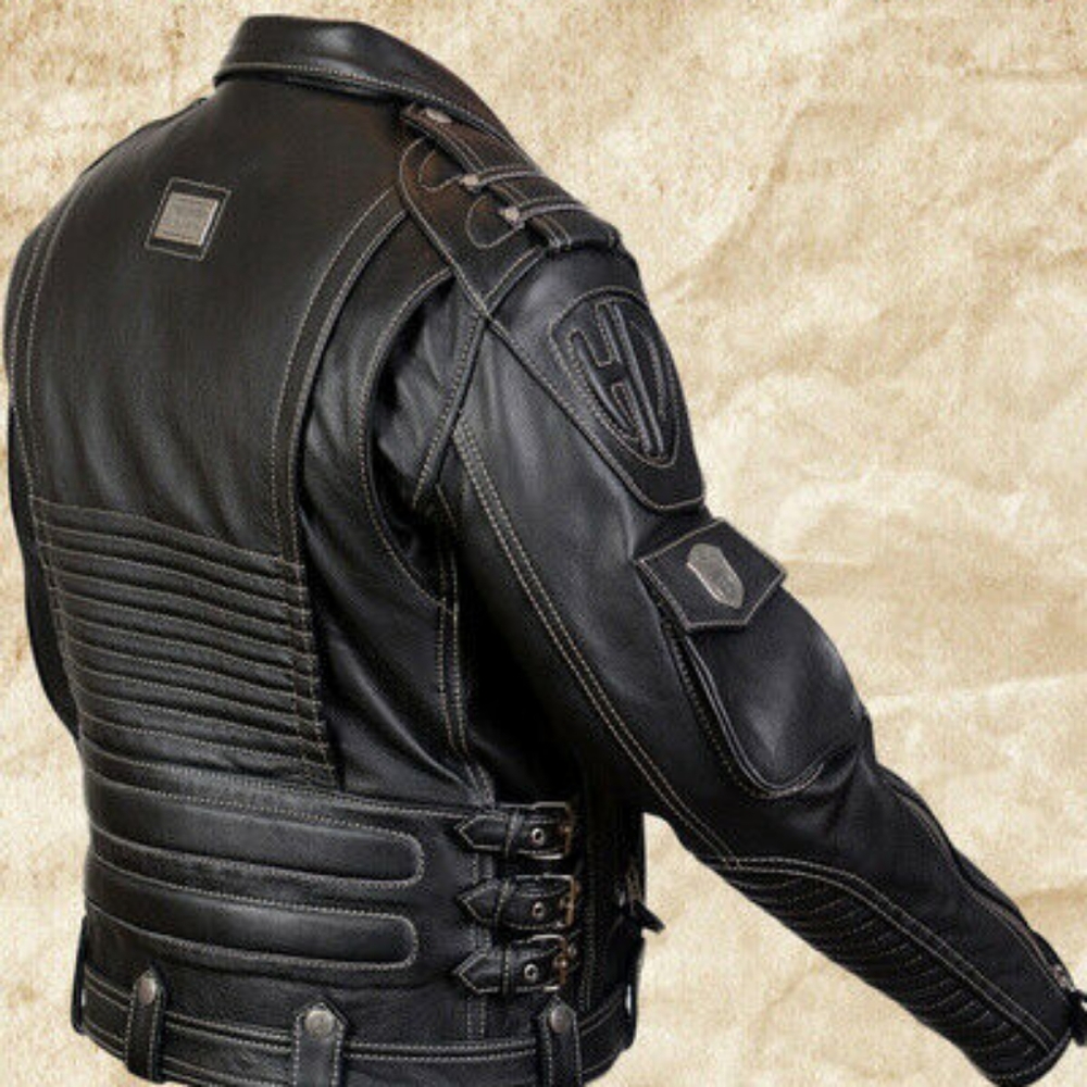 Premium quality cowhide Leather jacket - Picture 5 of 7